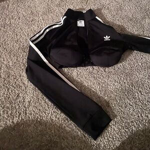 Adidas cropped jacket